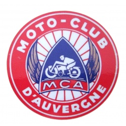 Autocollant Moto Club d'Auvergne